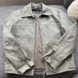 Zara Men's Light Gray Shirt Jacket